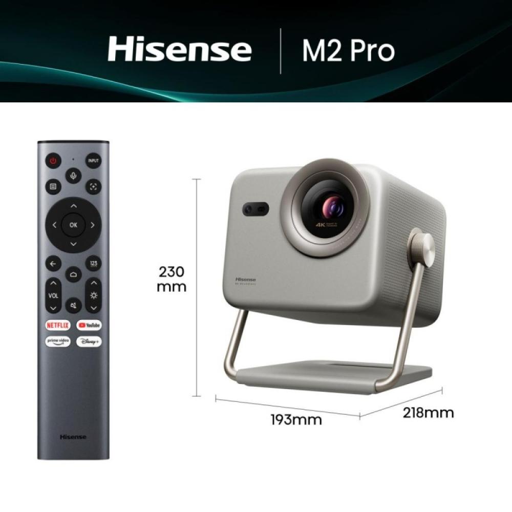 Hisense - M2 Pro UHD 4K (3840x2160) 3D Gris