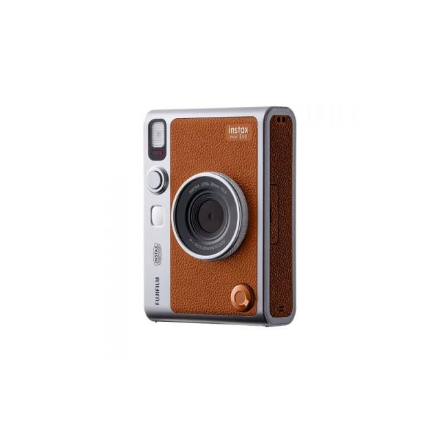 Fujifilm - Instax Mini Evo 1/5" 2560 x 1920 Pixeles CMOS Marrón, Plata