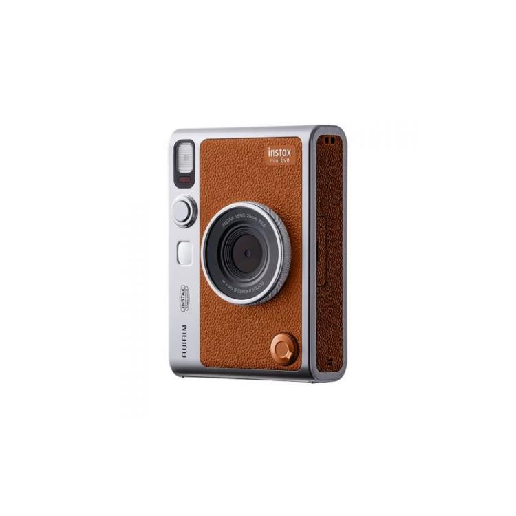 Fujifilm - Instax Mini Evo 1/5" 2560 x 1920 Pixeles CMOS Marrón, Plata