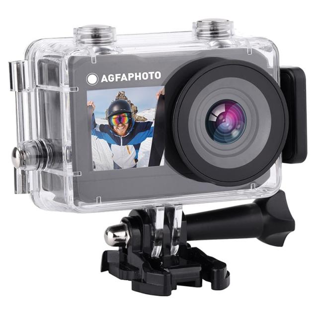 AgfaPhoto - Action Cam cámara para deporte de acción 16 MP 2K Ultra HD CMOS Wifi 58 g