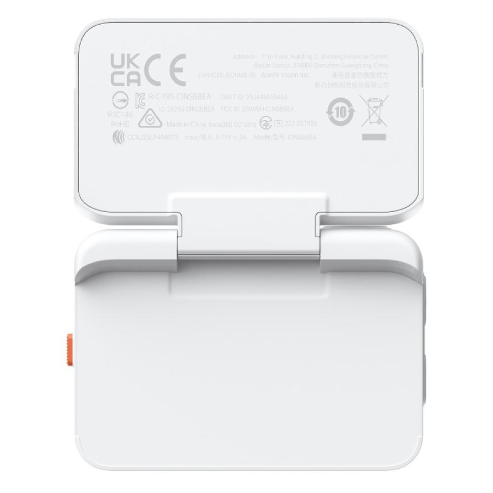 Insta360 - GO Ultra Standard White cámara para deporte de acción 4K Ultra HD 25,4 / 1,28 mm (1 / 1.28") Wifi 478 g