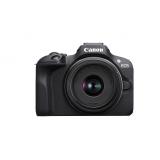 Canon - EOS R100 + RF-S 18-45mm F4.5-6.3 IS STM Kit MILC 24,1 MP CMOS 6000 x 4000 Pixeles Negro