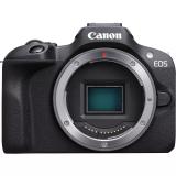 Canon - EOS R100 + RF-S 18-45mm F4.5-6.3 IS STM Kit MILC 24,1 MP CMOS 6000 x 4000 Pixeles Negro
