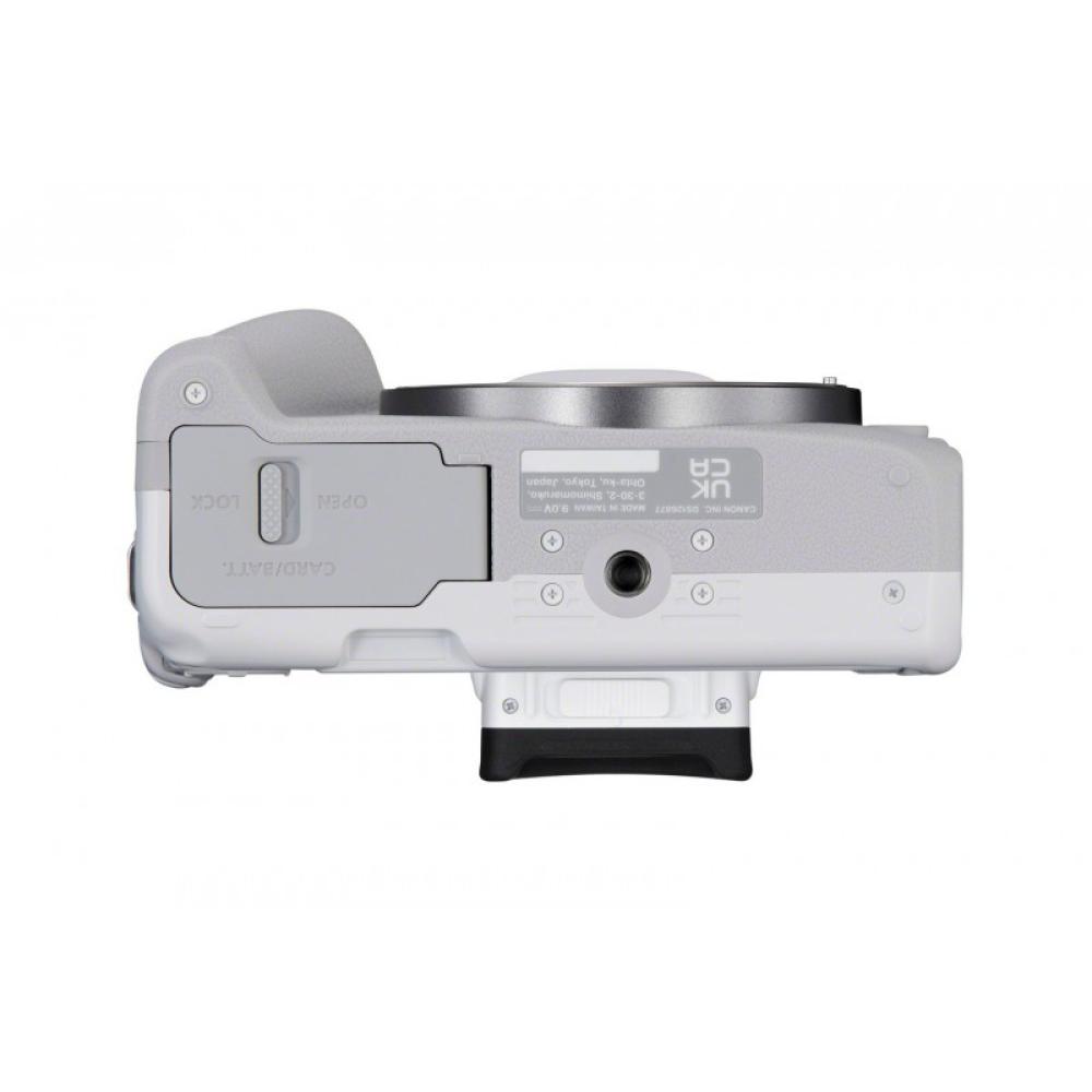 Canon - EOS R50, White + RF-S 18-45mm F4.5-6.3 IS STM Kit MILC 24,2 MP CMOS 6000 x 4000 Pixeles Blanco