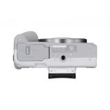 Canon - EOS R50, White + RF-S 18-45mm F4.5-6.3 IS STM Kit MILC 24,2 MP CMOS 6000 x 4000 Pixeles Blanco