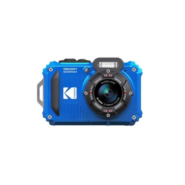 Kodak - PIXPRO WPZ2 1/2.3" Cámara compacta 16,76 MP BSI CMOS 4608 x 3456 Pixeles Azul - WPZ2 BLUE