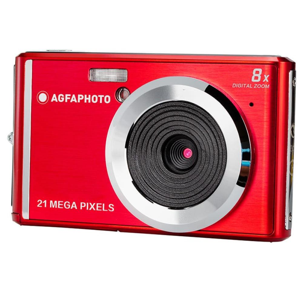 AgfaPhoto - Realishot DC5200 Cámara compacta 21 MP CMOS 5616 x 3744 Pixeles Rojo