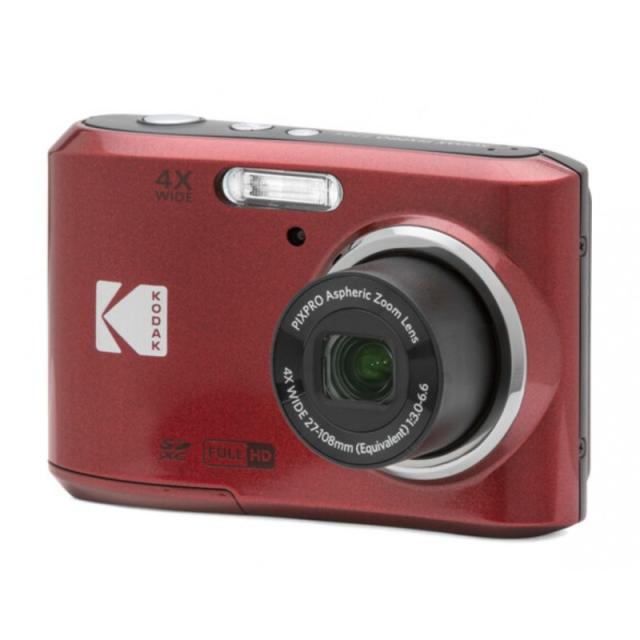 Kodak - PIXPRO FZ45 1/2.3" Cámara compacta 16 MP CMOS 4608 x 3456 Pixeles Rojo