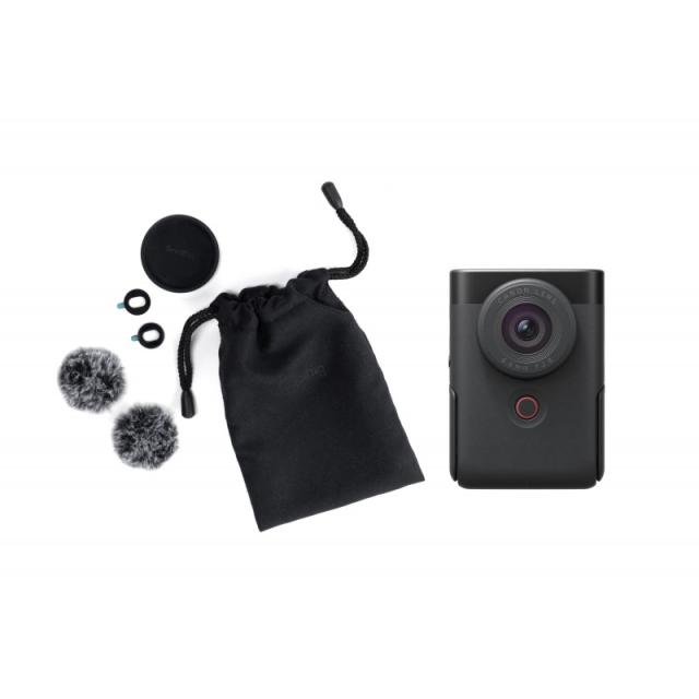 Canon - PowerShot V10 Vlogging Kit 1" Cámara compacta 20 MP CMOS 5472 x 3648 Pixeles Negro