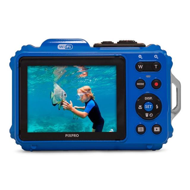 Kodak - PIXPRO WPZ2 1/2.3" Cámara compacta 16,76 MP BSI CMOS 4608 x 3456 Pixeles Azul - WPZ2BL