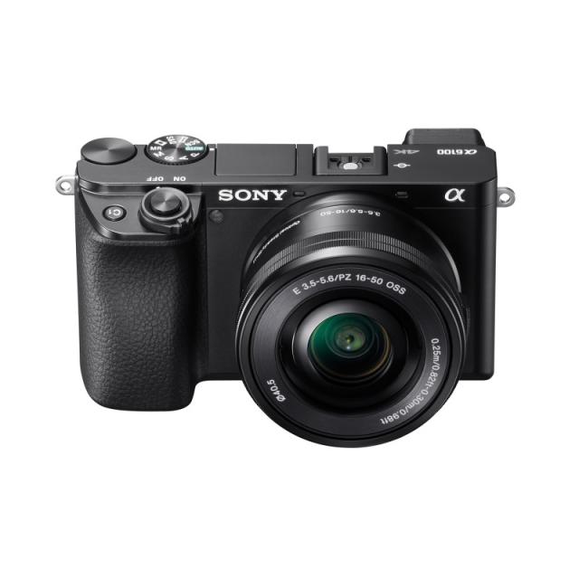 Sony - a 6100 MILC 24,2 MP CMOS 6000 x 40000 Pixeles Negro - ILCE6100AKB.CEC