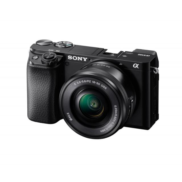 Sony - a 6100 MILC 24,2 MP CMOS 6000 x 40000 Pixeles Negro - ILCE6100AKB.CEC