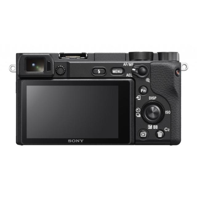 Sony - a ILCE-6400AK 1/1.6" MILC 24,2 MP CMOS 6000 x 4000 Pixeles Negro