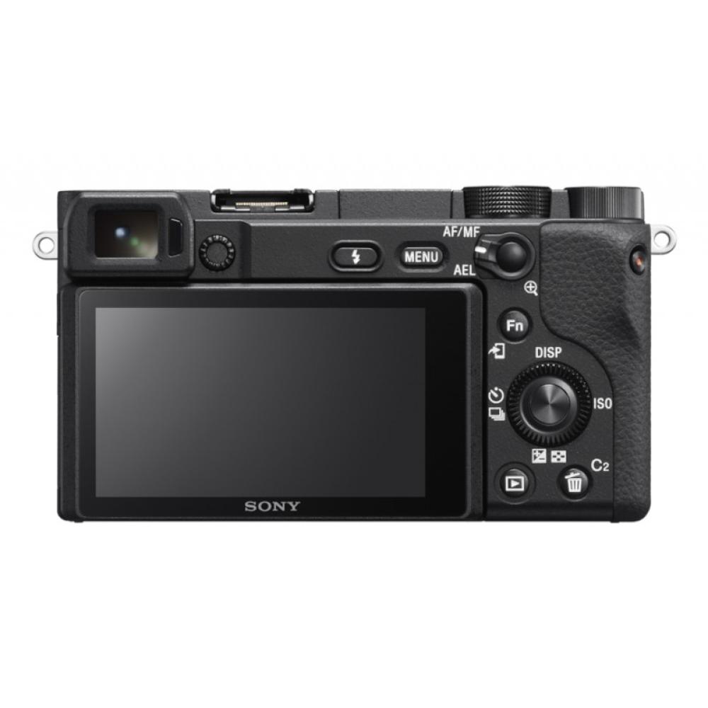 Sony - a ILCE-6400AK 1/1.6" MILC 24,2 MP CMOS 6000 x 4000 Pixeles Negro