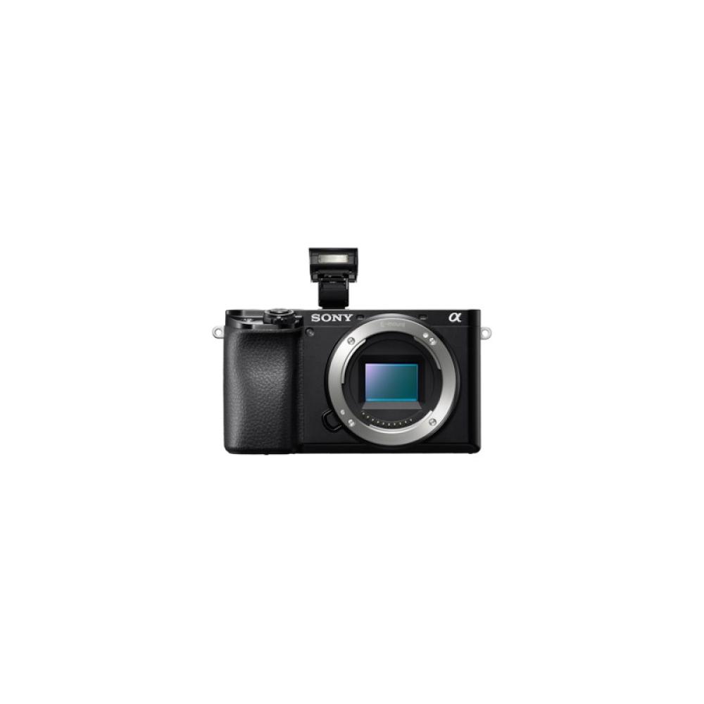 Sony - a 6100 MILC 24,2 MP CMOS 6000 x 40000 Pixeles Negro - ILCE6100AB.CEC