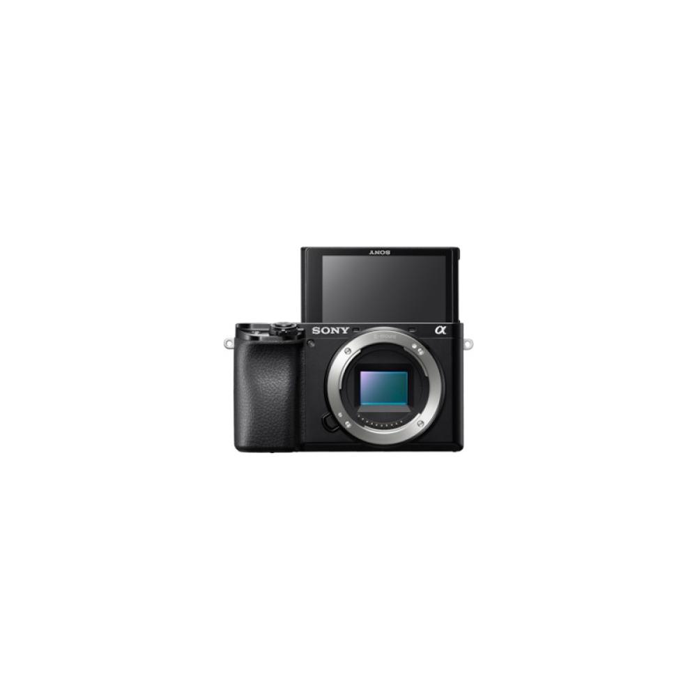 Sony - a 6100 MILC 24,2 MP CMOS 6000 x 40000 Pixeles Negro - ILCE6100AB.CEC