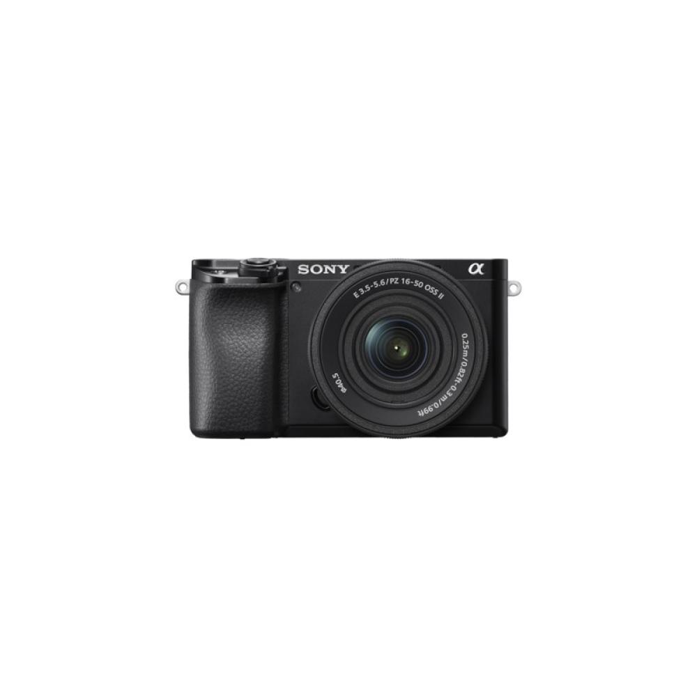 Sony - a 6100 MILC 24,2 MP CMOS 6000 x 40000 Pixeles Negro - ILCE6100AB.CEC