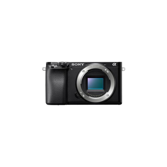 Sony - a 6100 MILC 24,2 MP CMOS 6000 x 40000 Pixeles Negro - ILCE6100AB.CEC