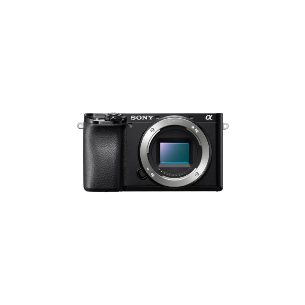 Sony - a 6100 MILC 24,2 MP CMOS 6000 x 40000 Pixeles Negro - ILCE6100AB.CEC