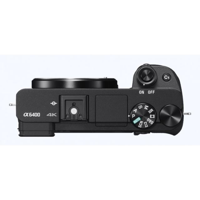 Sony - a ILCE-6400AM 1/1.6" MILC 24,2 MP CMOS 6000 x 4000 Pixeles Negro