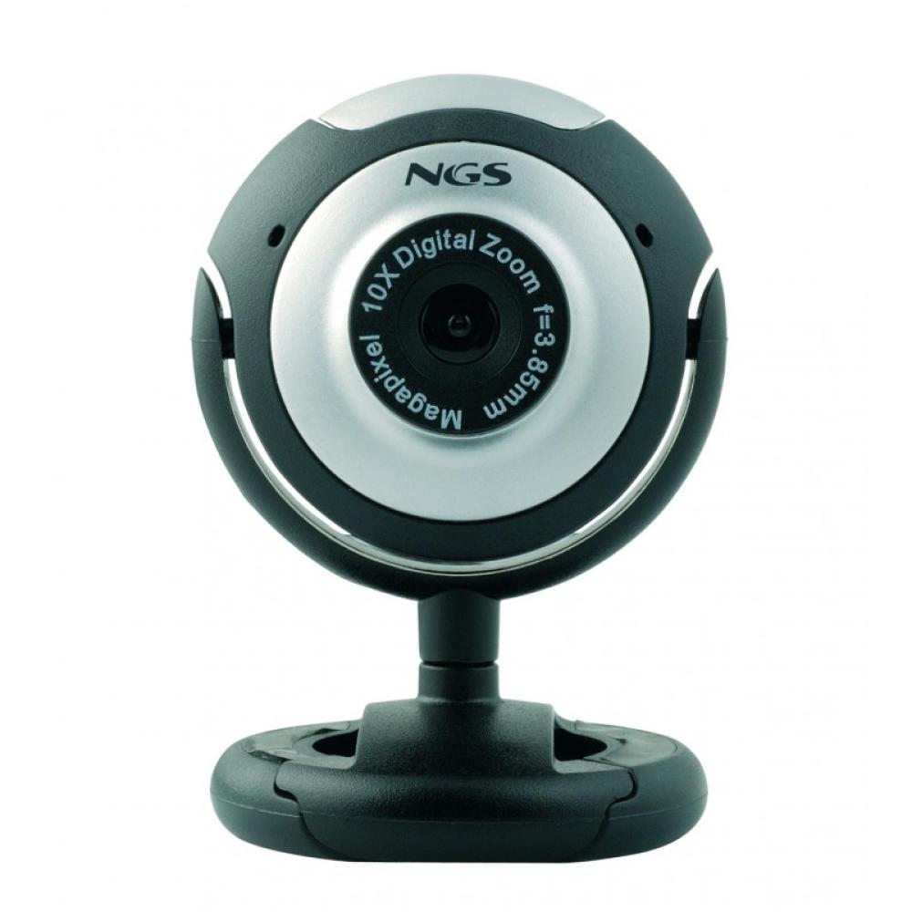 NGS - XpressCam300 cámara web 5 MP USB 2.0 Negro, Plata