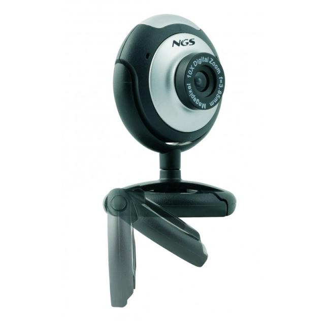 NGS - XpressCam300 cámara web 5 MP USB 2.0 Negro, Plata