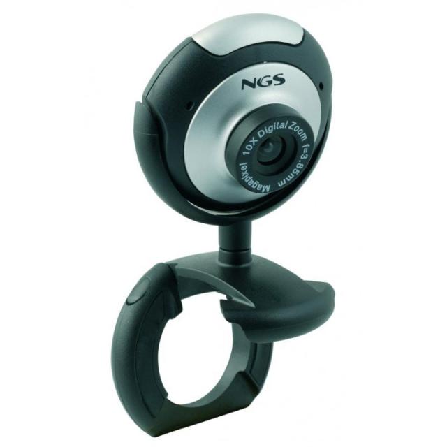 NGS - XpressCam300 cámara web 5 MP USB 2.0 Negro, Plata