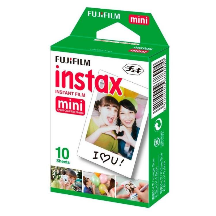 Fujifilm - Instax Mini película instantáneas 10 pieza(s) 54 x 86 mm