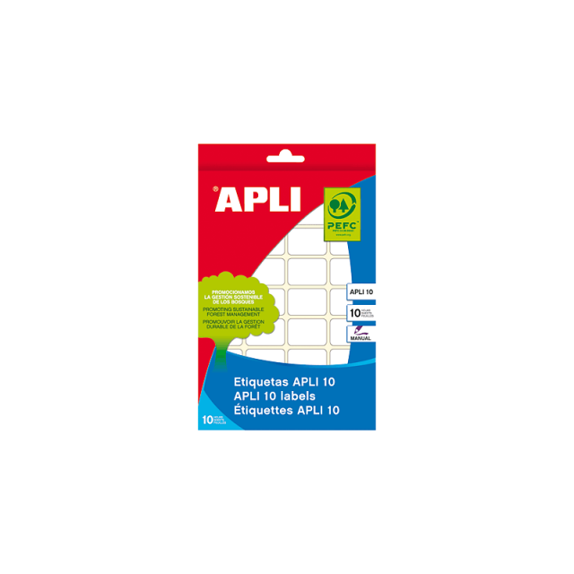 APLI - APL EST 10H ETIQ BL 19X27 1640