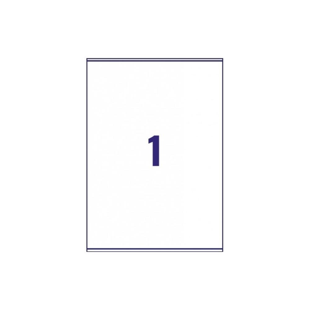 Avery - L7167-100 etiqueta autoadhesiva Rectángulo Permanente Blanco 100 pieza(s)