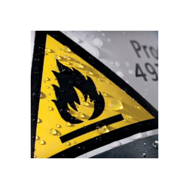 Avery - L6127-20 etiqueta autoadhesiva Rectángulo redondeado Permanente Amarillo 80 pieza(s)