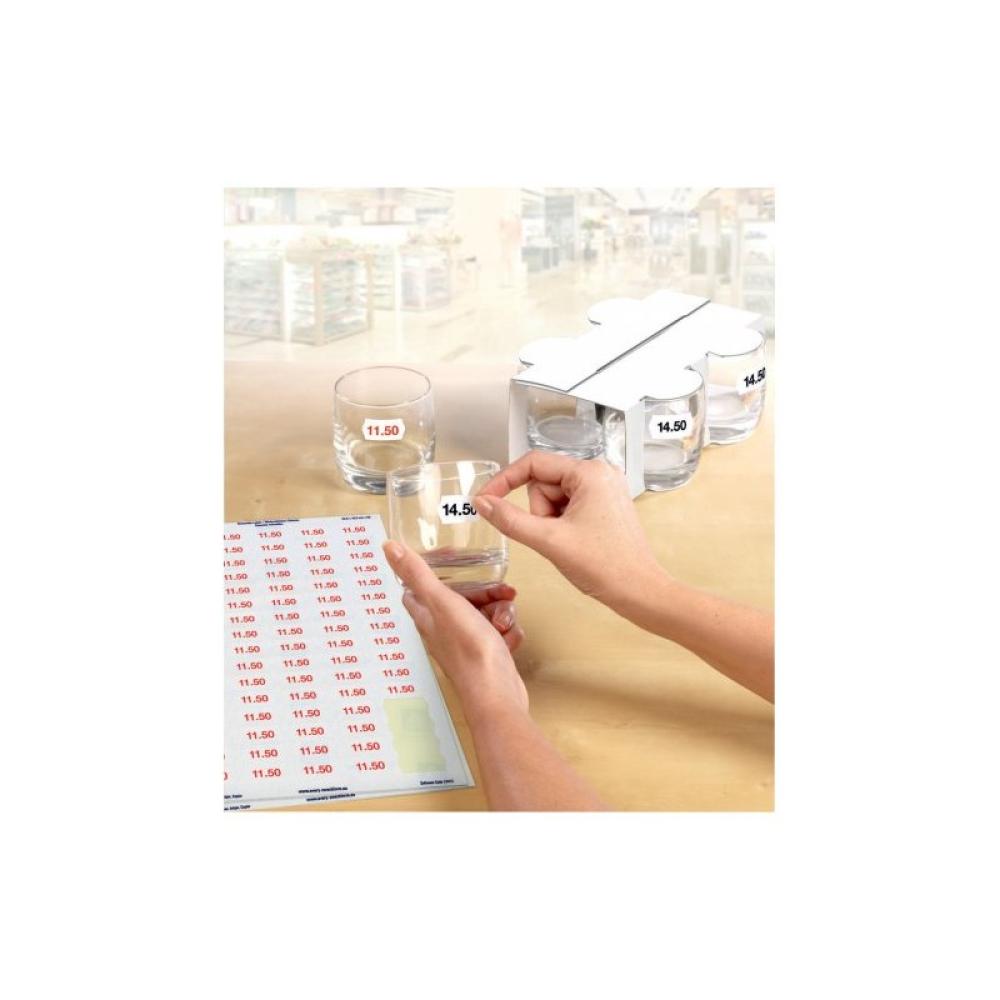 Avery - L3410REV-25 etiqueta autoadhesiva Desmontable Blanco 2550 pieza(s)