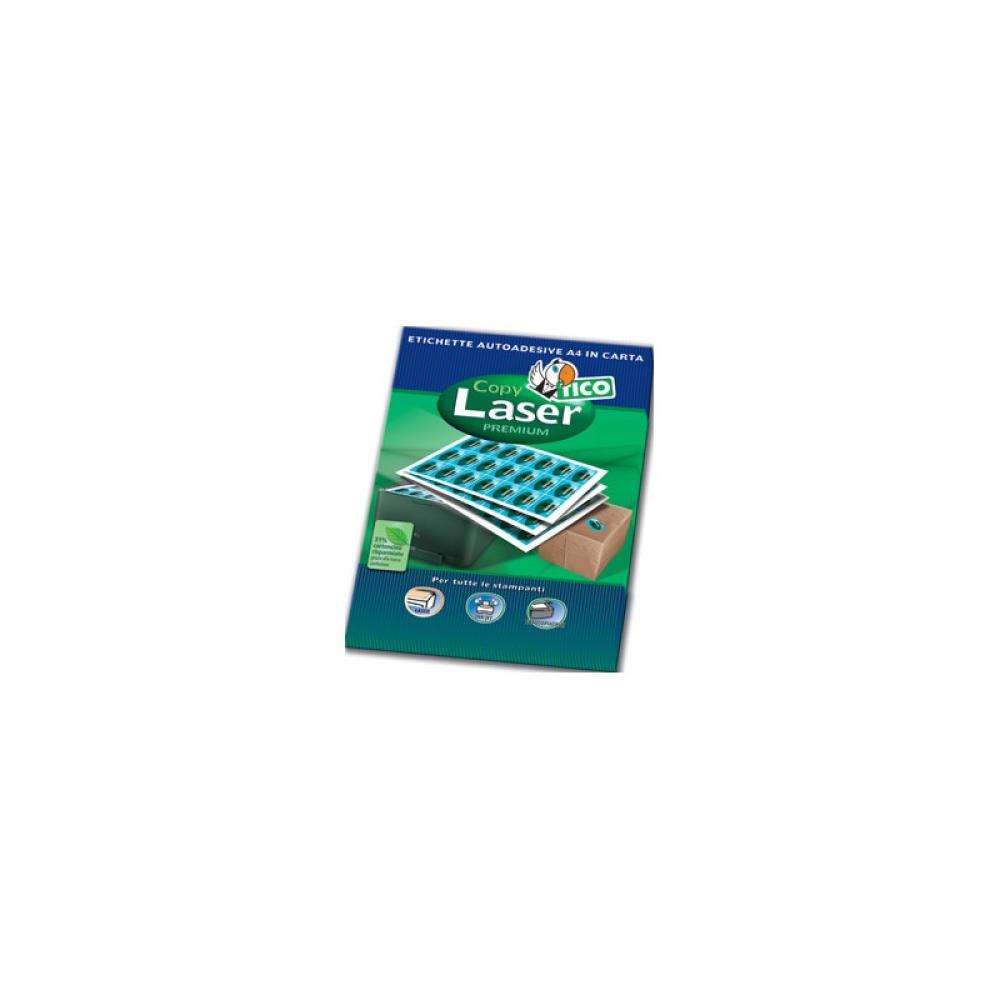 Tico - Copy laser premium etiqueta autoadhesiva Blanco 4000 pieza(s)