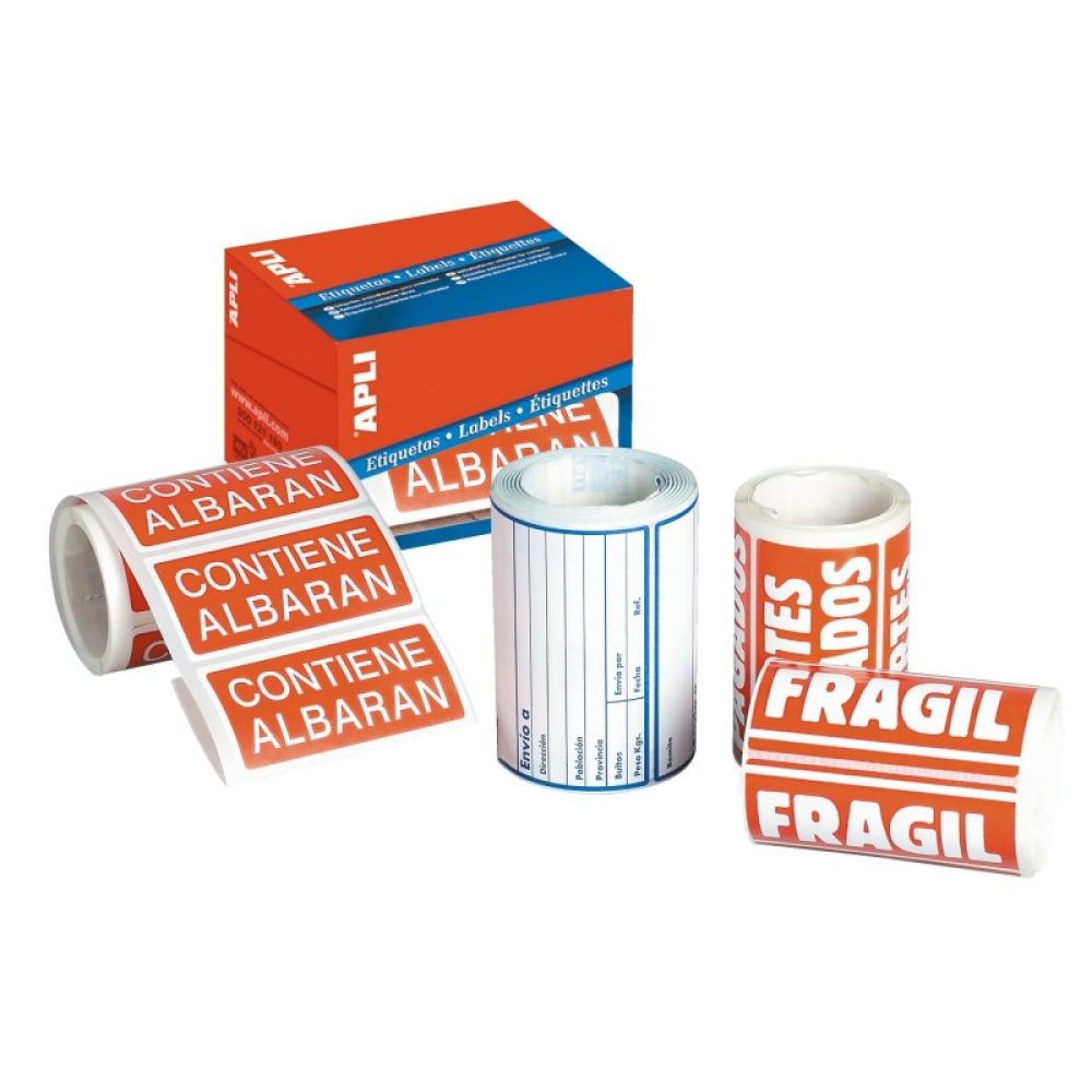 APLI - ROLLO 200 ETIQUETAS CONTIENE ALBARAN 295 APLI