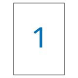 APLI - 02878 etiqueta autoadhesiva Rectángulo Permanente Amarillo 20 pieza(s)