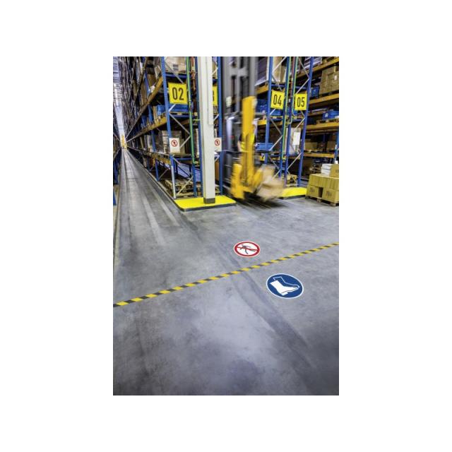 Durable - 1726130 etiqueta autoadhesiva Rectángulo Permanente Negro, Naranja 1 pieza(s)