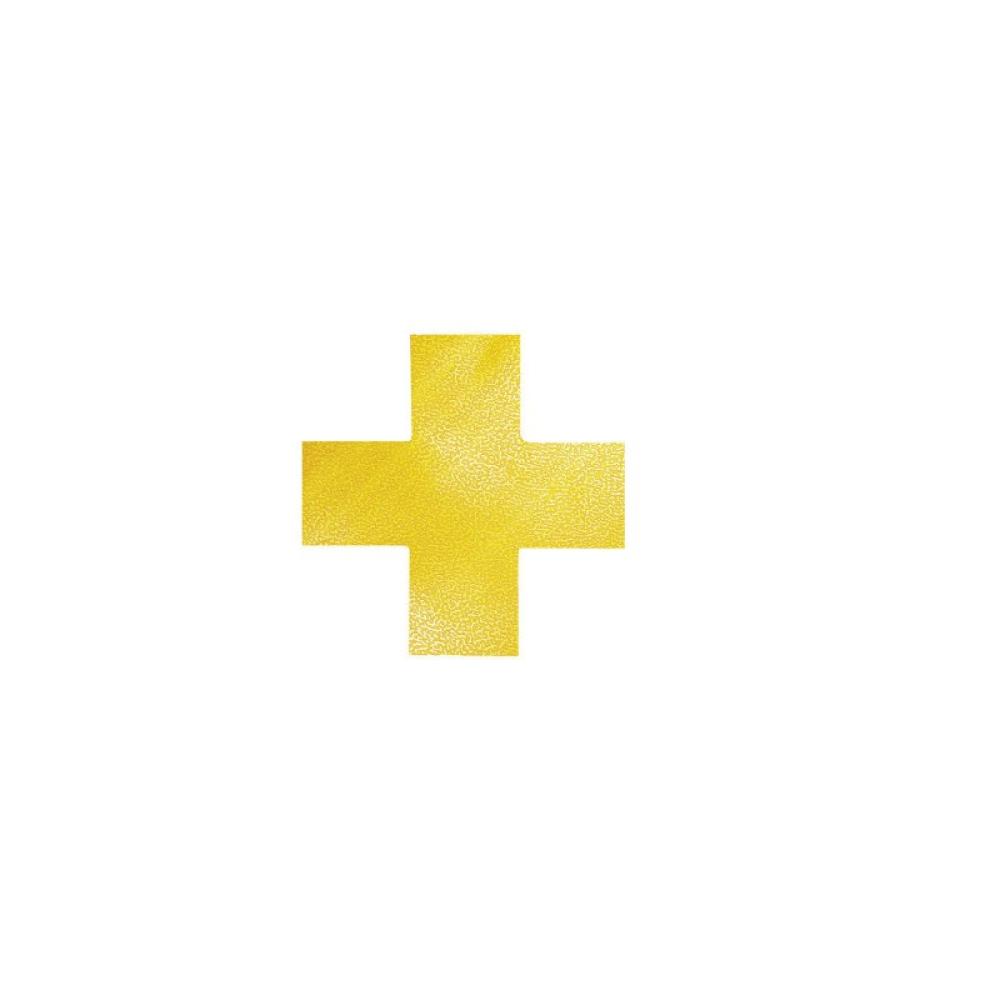 Durable - 170104 etiqueta autoadhesiva Permanente Amarillo 10 pieza(s)