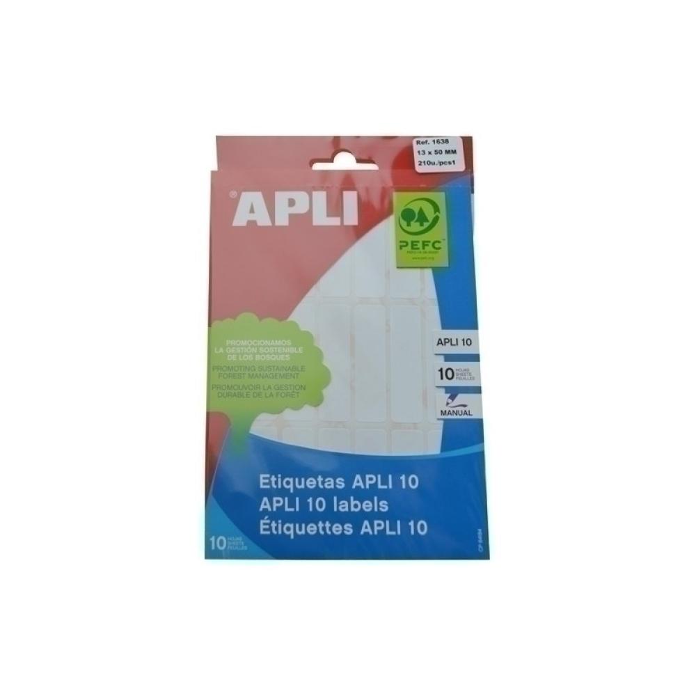 APLI - ETIQ.MAN.BOLSA APLI 01638 10h 13x50