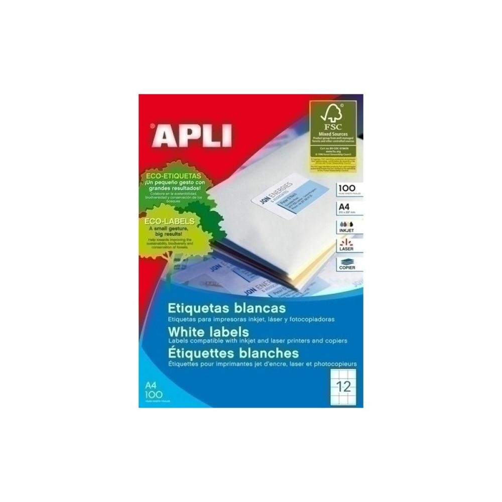 APLI - ETIQ.IMP.APLI 01290 100h A4 70x67,7