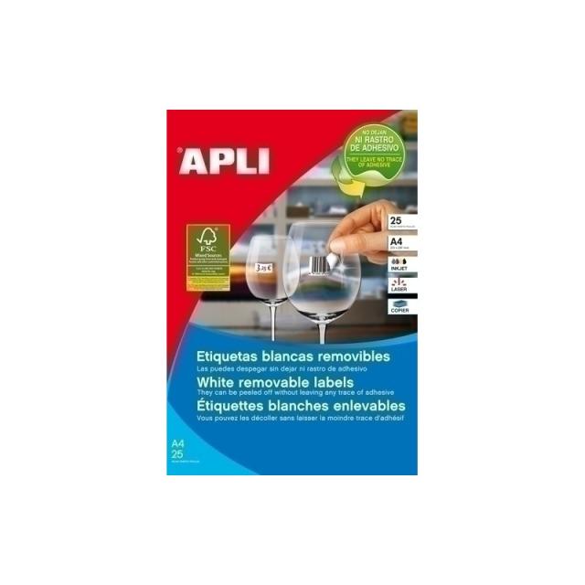 APLI - ETIQ.IMP.APLI 03054 100h A4 48,5x25,4