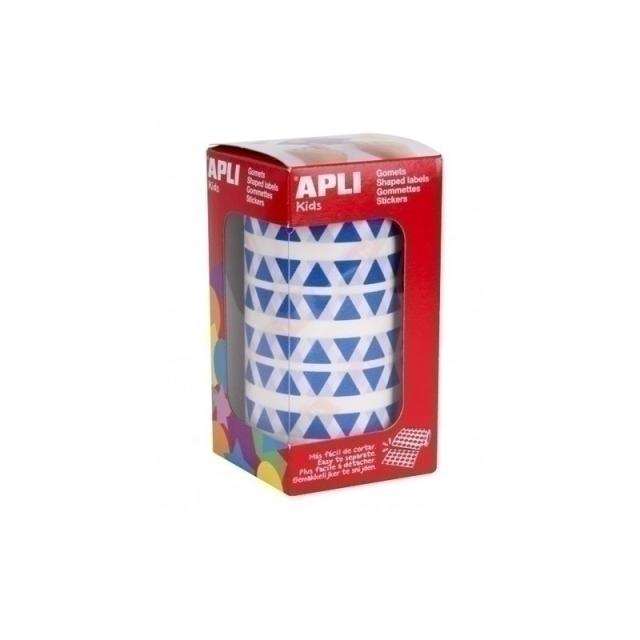 APLI - 04864 etiqueta autoadhesiva Permanente Azul