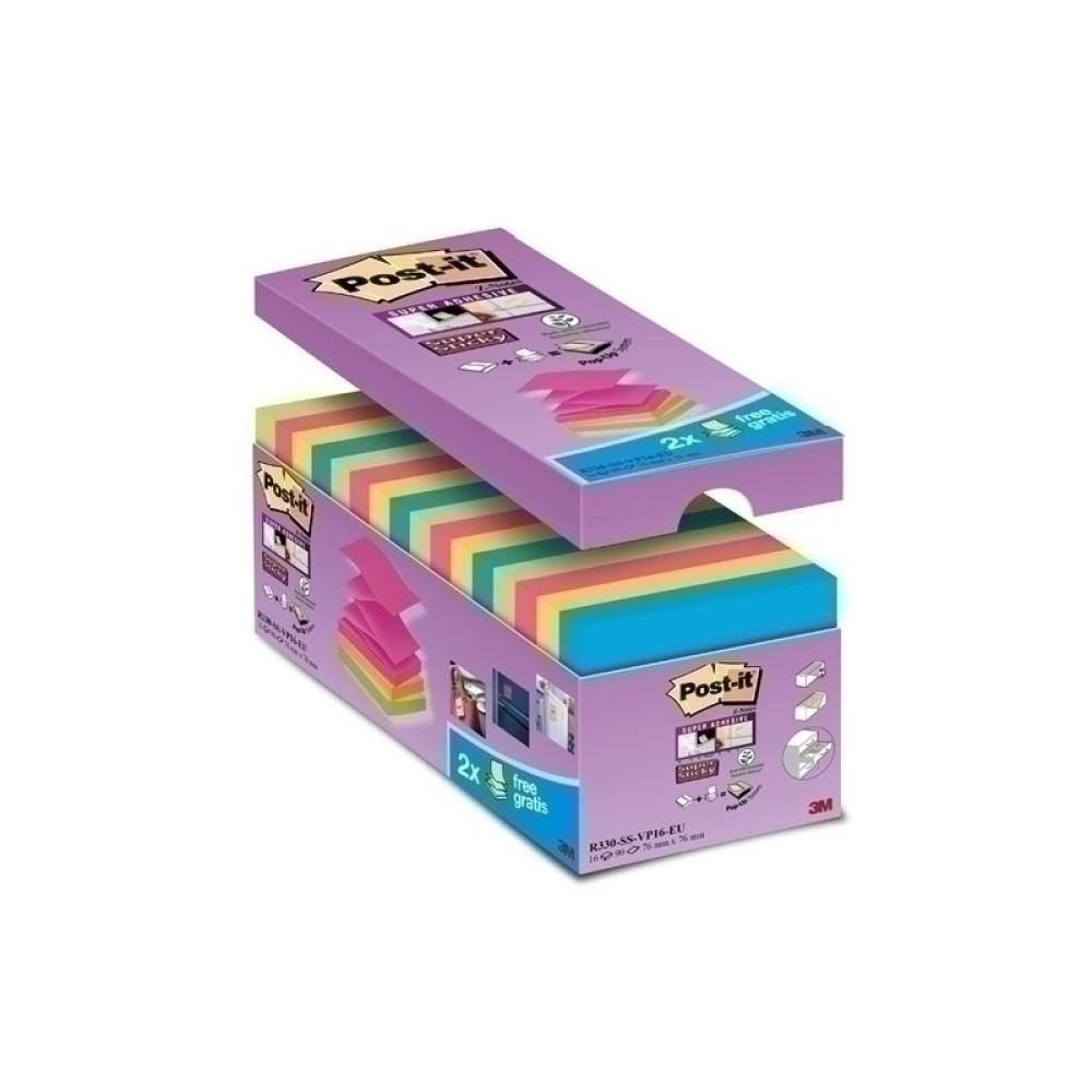 Post-It - TACO NOTAS POST-IT R 330 76x76 Z P/16