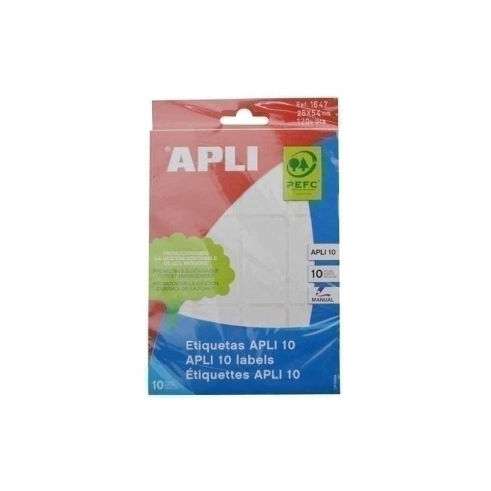 APLI - ETIQ.MAN.BOLSA APLI 01647 10h 26x54