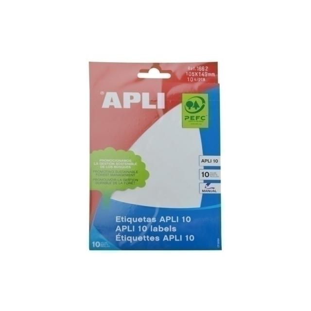 APLI - ETIQ.MAN.BOLSA APLI 01662 10h 105x149