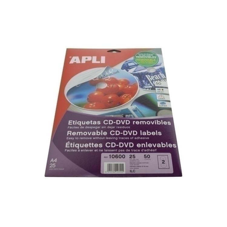 APLI - ETIQ.IMP.APLI 10600 25h A4 CD.REMØ117x18
