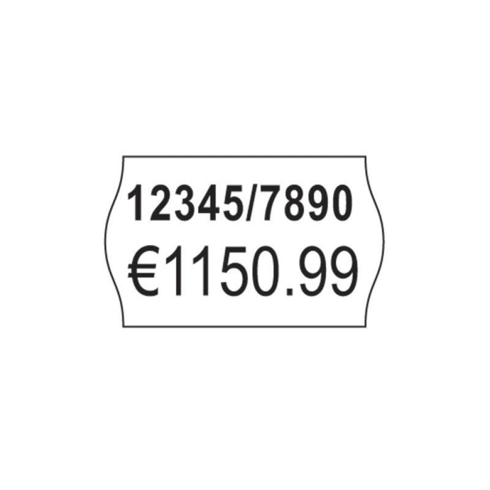 Avery - PLR1626 etiqueta autoadhesiva Etiqueta de precio Desmontable Blanco 12000 pieza(s)