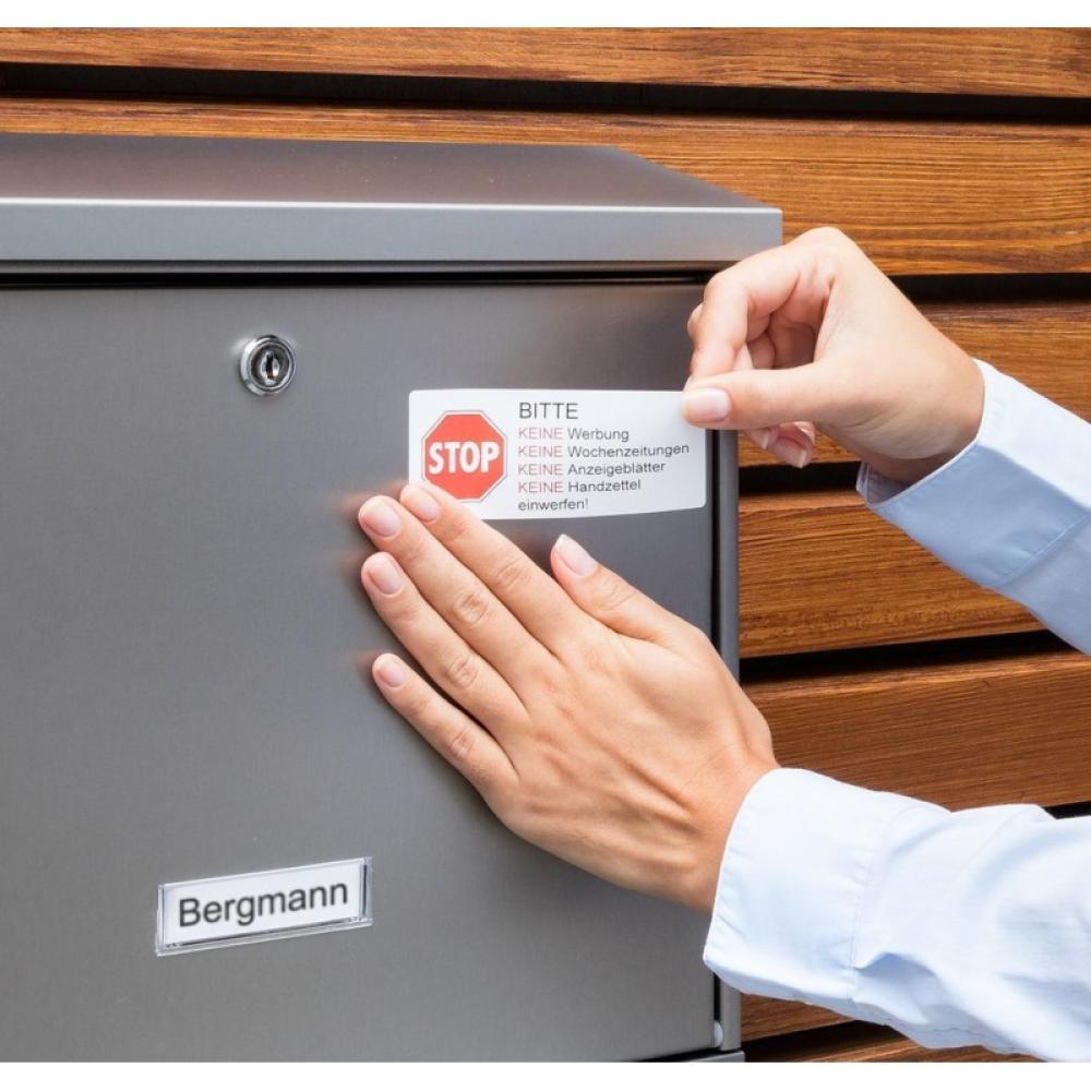 Avery - L4775-20 etiqueta autoadhesiva Rectángulo redondeado Permanente Blanco 20 pieza(s)