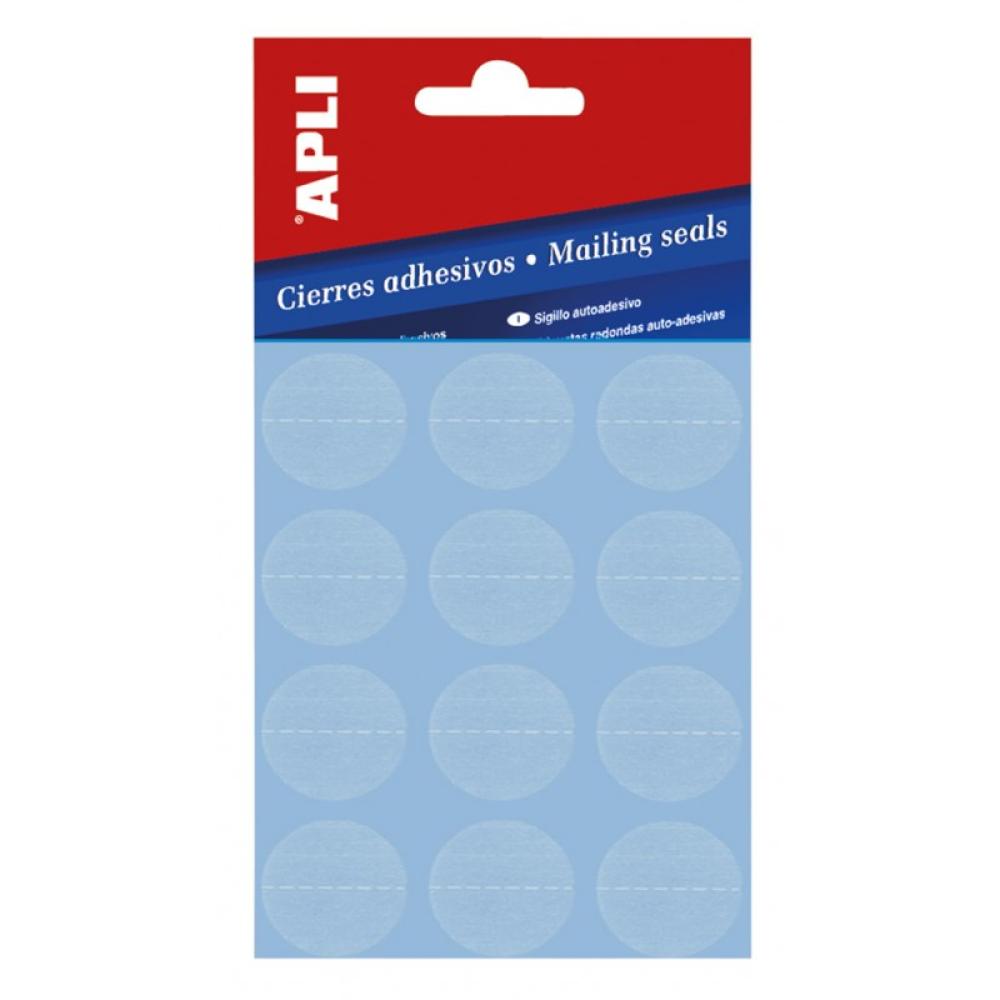 APLI - 10694 etiqueta autoadhesiva Alrededor Permanente Transparente