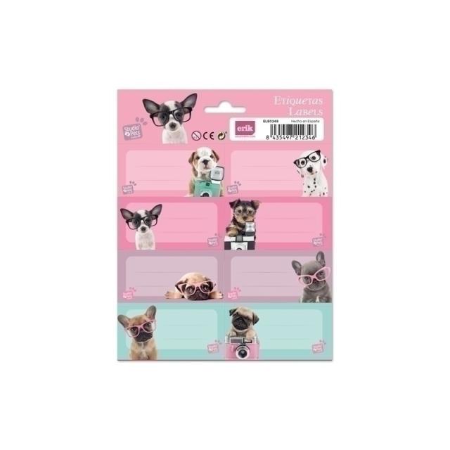 Grupo Erik - ETIQUETA ESCOLAR ERIK 15,8x20 STUDIO PET - ELE0265