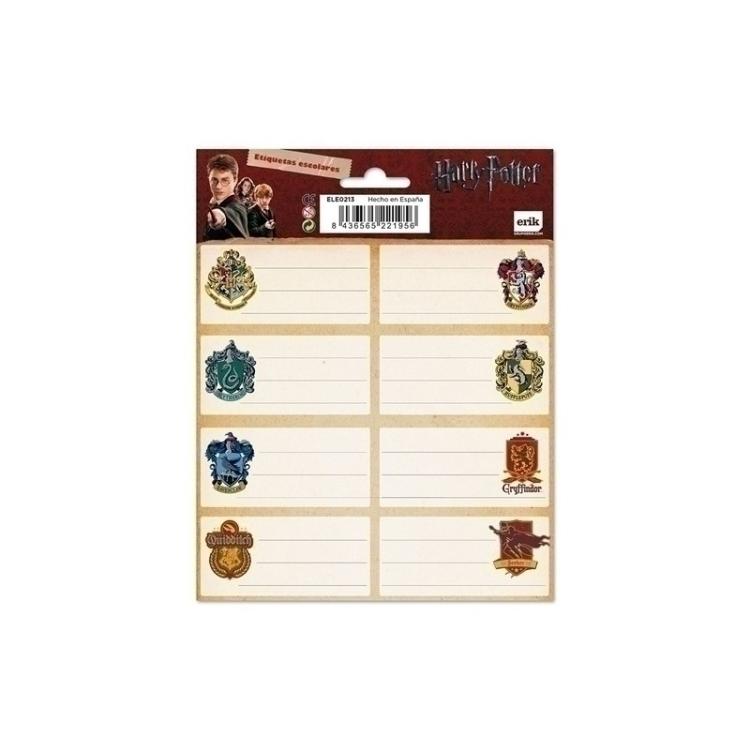 Grupo Erik - ETIQUETA ESCOLAR ERIK 15,8x20 HARRY POTT - ELE0213